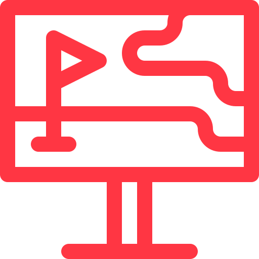 Indoor golf simulator system calibration + user training 